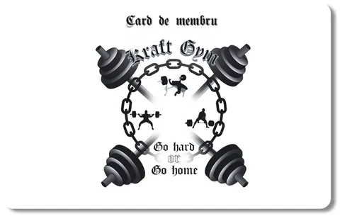 Card de membru Kraft Gym