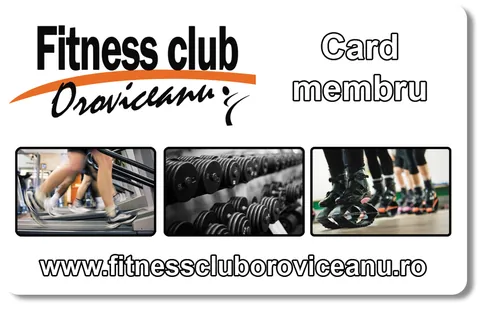 Card de membru Oroviceanu Gym